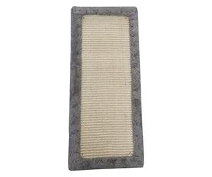 Dehner Tabla para rascar para Gatos, Flexible, Aprox. 50 x 22 cm, sisal, Beige/Gris