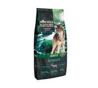 Dehner Wild Nature - Alimento seco para Perros Auwald, sin Cereales ni azúcar, para Perros Adultos, Aves de Corral y Caza (12 kg)
