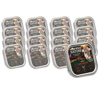 Dehner Wild Nature - Comida para Gatos Adulto, pantano Alto, Pato y Pavo, 16 x 100 g (1,6 kg)