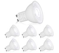 Dehobo Bombillas LED GU10, Bombilla de 6 W 480 Lumen (equivalente a 60 W) para lámparas GU10, Blanco Frio 6000 K, Adecuada para Salón, Dormitorio, Cocina, No Regulable, Paquete de 6