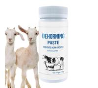 Dehorning Paste For Goats, Dehorner For Cows, Natural Dehorning Tool, Gentle And Effective, Safe For Sheep And Livestock, 3oz Jar, Animal Care Supplies, Effective And Fast-Acting