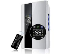 Dehumidifier Dehumidifier Moisture Absorber Indoor Dehumidifier Basement Moisture Absorber Mute Remote Control Timing External Water Pipe For Home Damp With Digital Humidity Display, HUANGHAIQIU