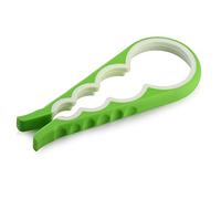 DEI QI Abridor de tapa de la tapa 4 en 1 Handy Screw Cap Jar Abrelatas Abrelatas de botella Multi Tapa Llave de agarre Botella Gadgets de cocina (Color : Verde)