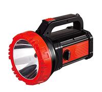 DEI QI LED Searchlight Recargable Ultra Linterna Rotativa Regulador con Luces Laterales para Hogar Luces de Emergencia Exterior Aventura Pesca Walking Camping Luces