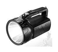 DEI QI LED Searchlight USB recargable ultra brillante linterna con luz lateral lámpara de mesa apto para el hogar luces al aire libre caminar camping luces