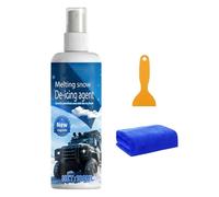 Deicer For Car Windshield - 100ml Snow Deicer Melting Agent , Anti-Fog Ice Removal Spray, Winter Longevity Assurance For Windshield Window Glass Car RV Truck Garage Highway Parking Gentle Exterior Pro