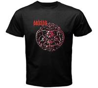 Deicide Album Logo Trash Metal Rock Band Men's T-Shirt Black XXL