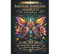 Dein Ausmalmoment |Fantasie-Insekten Malbuch für Erwachsene: 50 fantasievolle Insektenmotive zum kreativen Ausmalen. Entspannendes Ausmalbuch mit ... (Dein Ausmalmoment |Magische Blütenhäuser)