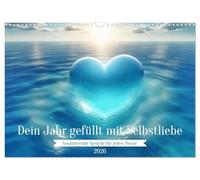 Dein Jahr gefüllt mit Selbstliebe (Wandkalender 2026 DIN A3 quer), CALVENDO Monatskalender: Dieser Kalender begleitet dich Monat für Monat mit ... und liebevoller mit dir selbst umzugehen.