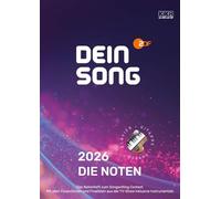 Dein Song 2026 - Die Noten: Klavier, Gitarre und Gesang. Ausgabe inkl. Play-Along.
