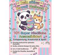 Dein süßes Kawaii Malbuch