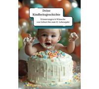 Deine Kindheitsreise - Erinnerungen & Wünsche von Geburt bis zum 12. Lebensjahr: Erinnerungsalbum für die Kindheit | Geschenk zur Geburt | Babybuch ... Eintragen | Kinder Album | Erinnerungsbuch