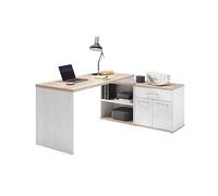 Deine Tante Emma Stella Trading Romance - Escritorio esquinero con Aspecto de alerce Sibiu San Remo (177 x 76 x 130 cm)