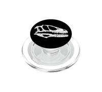 Deinonychus Fossil Skull Huesos de Dinosaurio PopSockets PopGrip para MagSafe