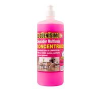 DEISA NATURAL - Detergente Multiuso y Desinfectante El Güenísimo - Limpieza Total para el Hogar, Máximo Ahorro, No Daña la Piel ni Vías Respiratorias, Rosa, 1L