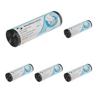 Deiss 44904 Universal - Funda con tapa impresa (30 L, 500 x 600 mm, 50 unidades), color negro (Paquete de 5)