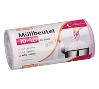 DEISS - Bolsas de basura para Brabantia Touch Bin (tamaño C, 40 unidades, 10-12 L)