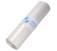 DEISS Bolsas de Basura Transparentes 120L - 25 Unidades - Saco de Plástico Extrafuerte para Residuos - Alta Capacidad, Uso Profesional, Comercial o Doméstico