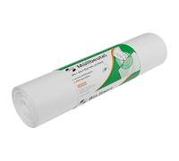 DEISS FIRST PLUS De LDPE, material 1A, 80 l, apto para cestas de malla de alambre, blanco, 50 piezas/rollo