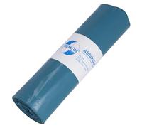 DEISS PREMIUM bolsas de basura azules tipo 60, 70 litros, 25 bolsas | Sacos de basura ideales para residuos secos y húmedos; 575x1000 mm
