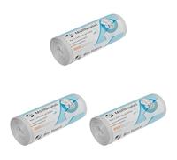 DEISS UNIVERSAL PLUS 49908 - Bolsas de basura, 60 l, rollo de 50, color amarillo (Paquete de 3)