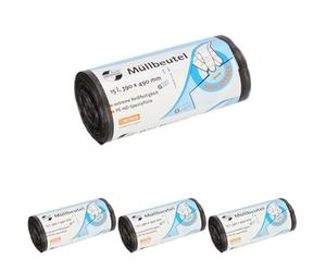 DEISS UNIVERSAL PLUS - Bolsas de basura (15 L, 50 unidades) (Paquete de 4)