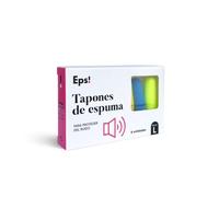 DEITERS - Eps! Tapones de Oídos Espuma 6 Unidades, Talla L, Tapones Reutilizables y Moldeables, Protege del Ruido, para Dormir Bien, Cancelación de Ruido, Tapones Oído contra Ruidos Fuertes