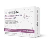 DEITERS - Femmelife Menopausia Noche 30 Cápsulas, Complemento Alimenticio, Pastillas para la Menopausia y sus Síntomas, Complemento Vitamínico, Vitaminas Mujer, con Extracto de Lúpulo y Melatonina