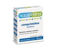 DEITERS - Nauserina Jengibre en 30 Cápsulas, Complemento Alimenticio, Pastillas para Embarazadas, Anti-mareo, Digestivas