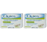 Deiters - Tapones Cera Natural Quies (Paquete de 2)