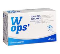DEITERS - WOPS' Toallitas Oculares 30 Unidades, Higiene Ocular Externa, para Ojos y Párpados, Humectantes, Lubricantes y Limpiadoras, Calmantes y Antiinflamatorias