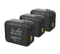 Deity Microphones TC-1 Caja generadora inalámbrica de código de tiempo, paquete de 3