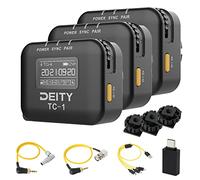 Deity TC-1 - Caja de código de tiempo inalámbrica 3, radio de 2.4 G, precisión de código de tiempo 0.5 ppm, Bluetooth 5.0, rango máximo de 250 pies, compatible con control de aplicación