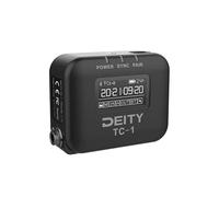 Deity TC-1 - Generador de Código de Tiempo con Wireless 2.4G y Sync Bluetooth, Soporta Control Sidus Audio, Menú a Bordo y Pantalla OLED, Micrófono Integrado para Audio de Referencia