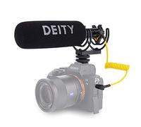 Deity V-Mic D4 Duo - Micrófono cardioide de Doble cápsula, micrófono de Escopeta con Soporte Rycote Shockmount para videocámara DSLR Smartphone
