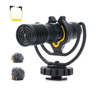Deity V-Mic D4 Duo Micrófono de doble cápsula Micrófono portátil en la cámara para entrevista Vlog Compatible con Pocket Cam DSLR Cámara Smartphone