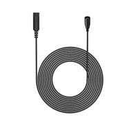 Deity W.Lav Pro - Micrófono Lavalier Profesional de 4 mm y 1,8 m, micrófono de Condensador IP57 Impermeable de 83 dB de diámetro para vlog Live (Negro, Sin Adaptador de micropuntos)
