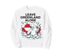 Deja a Groenlandia en Paz Sudadera