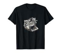 Deja Caer un Engranaje y Desaparecer: Cabezal de transmisión Manual del Coche Camiseta