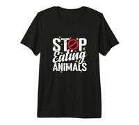 Deja de Comer Animales Camiseta Premium