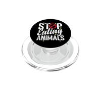 Deja de Comer Animales PopSockets PopGrip para MagSafe