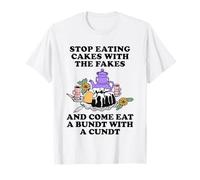 Deja de comer pasteles con las falsificaciones y ven a comer un montón con Camiseta
