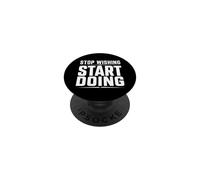 Deja de desear Empezar a Hacer motivación en el Gimnasio PopSockets PopGrip Adhesivo