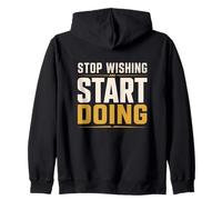 Deja de desear Empezar a Hacer motivación en el Gimnasio Sudadera con Capucha