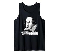Deja de Hacer Que el Drama no Seas Divertido de Shakespeare Camiseta sin Mangas