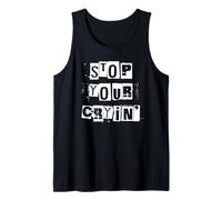Deja de Llorar Camiseta sin Mangas