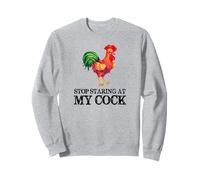 Deja de Mirar mi Polla - Amante Divertido del Pollo Gallo Sudadera