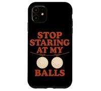 Deja de Mirar mis Pelotas Funny Golf Carcasa para iPhone 11
