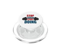 Deja de Pensar Comienza a Hacer motivación con Barra PopSockets PopGrip para MagSafe