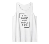 Deja de preocuparte por lo Que la Gente Camiseta sin Mangas